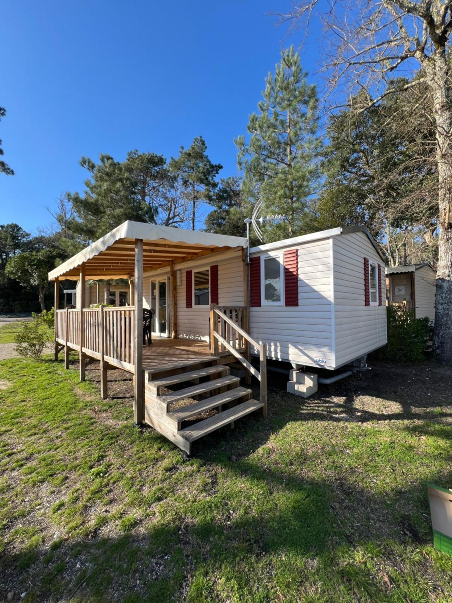 Mobilhome Grand Confort 6 Couchages Cap Ferret Lège-Cap-Ferret Екстериор снимка